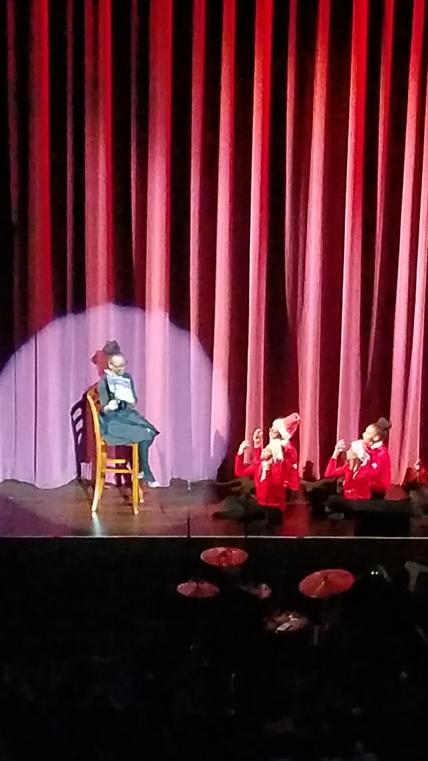 Tiffany performing onstage